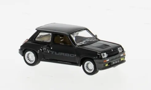 Renault 5 Turbo, schwarz, 1980, 1:87, Norev