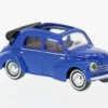 Renault 4CV, blau/schwarz, 1954, 1:87, Busch