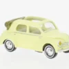 Renault 4CV, hellgelb/dunkelbeige, 1954, 1:87, Busch