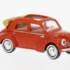 Renault 4CV, rot/dunkelbeige, 1954, 1:87, Busch