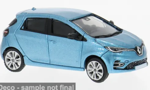 Renault Zoe, hellblau, 2019, 1:87, PCX87