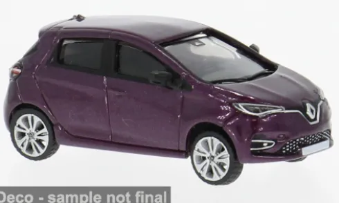Renault Zoe, lila, 2019, 1:87, PCX87