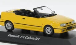 Renault 19 Cabriolet, gelb, 1992, 1:43, Maxichamps
