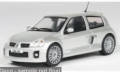 Renault Clio V6 Phase 2, silber, 2004, 1:43, Solido