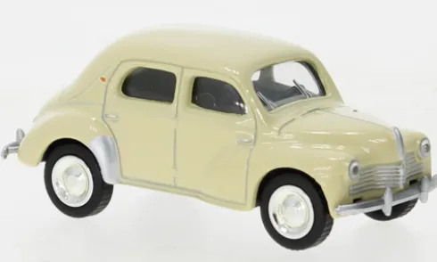 Renault 4CV, beige, 1946, 1:64, Norev