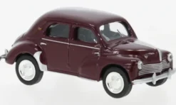 Renault 4CV, dunkelrot, 1950, 1:64, Norev
