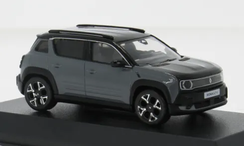 Renault 4 E-Tech, dunkelgrau, 2025, 1:43, Norev
