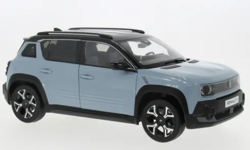 Renault 4 E-Tech, hellblau, 2025, 1:18, Norev