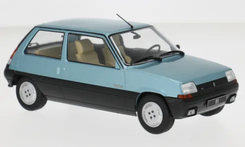 Renault 5 GTL, hellblau, 1985, 1:24, WhiteBox