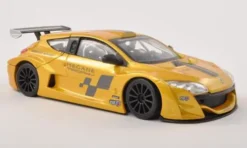 Renault Megane Trophy, gelb/Dekor, 1:24, Bburago