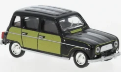 Renault 4 Parisienne, schwarz/gelb, 1963, 1:64, Norev