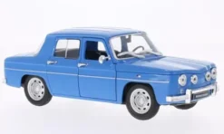 Renault R8 Gordini, hellblau/weiss, 1:24, Welly