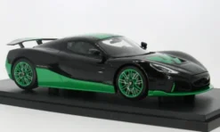 Rimac Nevera Record, schwarz/grün, 2023, 1:18, GT Spirit