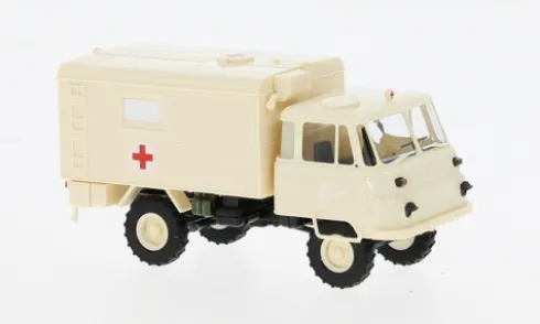 Robur LO 2002 Koffer, Sankra, 1:87, Busch