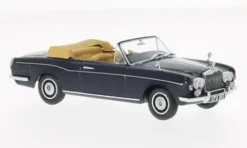 Rolls Royce Corniche Convertible, dunkelblau, 1:43, Oxford