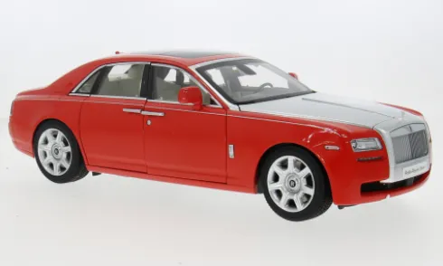 Rolls Royce Ghost, rot/silber, 2009, 1:18, Kyosho