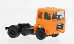 Roman Diesel, orange/schwarz, 1:87, Herpa