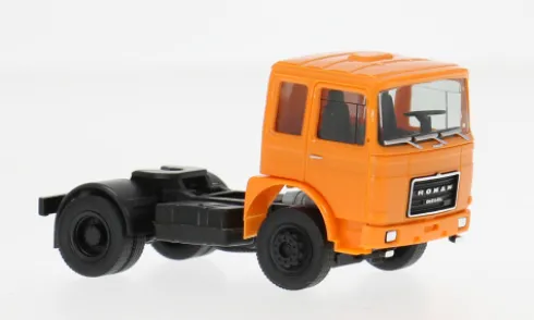 Roman Diesel, orange/schwarz, 1:87, Herpa