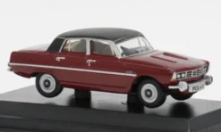 Rover P6, rot/schwarz, 1:76, Oxford