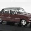 Rover P6 3500 V8, dunkelrot/schwarz, 1977, 1:43, Corgi