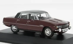 Rover P6 3500 V8, dunkelrot/schwarz, 1977, 1:43, Corgi
