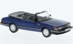 Saab 900 Cabriolet, dunkelblau, 1986, 1:87, PCX87