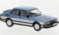Saab 900 Turbo, blau/silber, 1986, 1:87, PCX87
