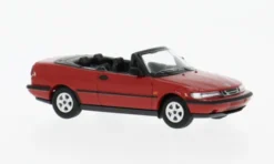 Saab 900 Turbo 16S (Aero) Cabriolet, rot, 1987, 1:87, Minichamps