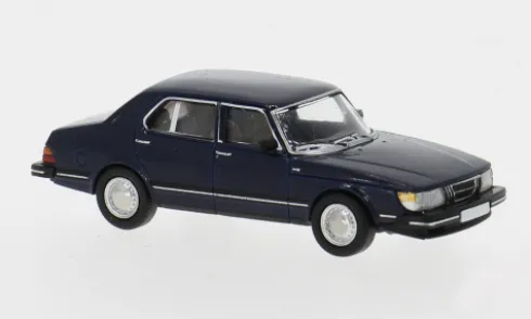 Saab 900 Limousine, dunkelblau, 1981, 1:87, PCX87