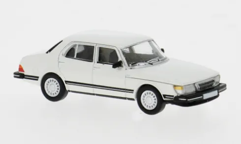 Saab 900 Limousine, weiss, 1981, 1:87, PCX87