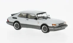 Saab 900 Turbo, silber, 1978, 1:64, Tarmac Works