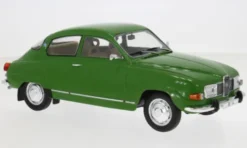 Saab 96 V4, dunkelgrün, 1970, 1:18, MCG