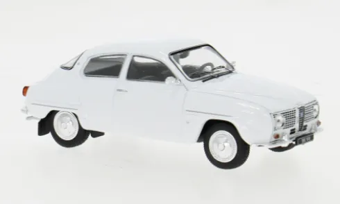Saab 96 V4, weiss, 1965, 1:43, IXO