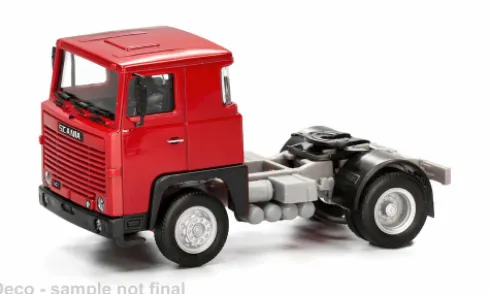 Scania 141, rot/schwarz, 1:87, Herpa