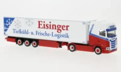 Scania CS 20 HD, Eisinger Kühltransporte, 1:87, Herpa