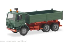 Scania 113M 380, grün/rot, 1:87, Herpa