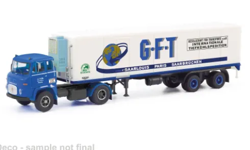 Scania Vabis LB 76, GFT Wetzlar, 1:87, Herpa / Modellbau Schwarz