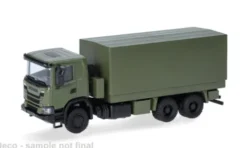 Scania XT17, dunkeloliv, 1:87, Herpa Military