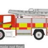Scania CP31 Pump Ladder, South Yorkshire Fire & Rescue Service, 1:76, Oxford