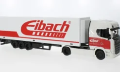 Scania S730 Highline, weiss/rot, Eibach, 1:43, Bburago