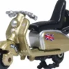 - Scooter, gold, 1:76, Oxford
