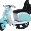 - Scooter, hellblau/weiss, 1:76, Oxford