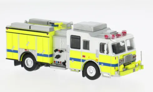 Seagrave Attacker, hellgelb/weiss, 2013, 1:87, PCX87