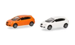 Seat 2er Set: A4, weiss/orange, 2006, 1:87, Herpa MiniKit