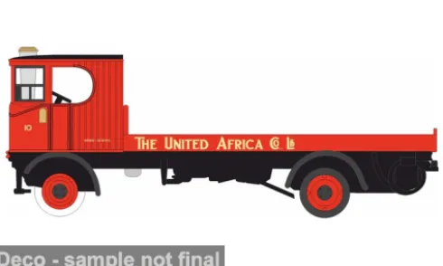 Sentinel Flatbed, The United Africa Co. Ltd., 1:76, Oxford
