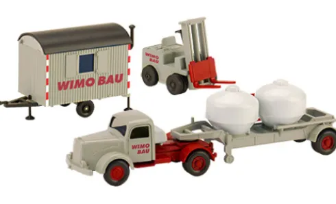 Set WiMo-Bau: Ausgabe 1, 1:87, Wiking / PMS