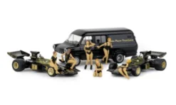 Set Lotus JPS, Formel 1, GP Nürburgring, 1974, JPS, R.Peterson/J.Ickx, 1:87, Brekina