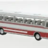 Setra S 150 H, hellgrau/rot, 1970, 1:87, Brekina