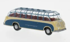 Setra S8, blau/beige, 1952, 1:87, Wiking