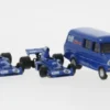 Set Tyrrell 006, Formel 1, GP Nürburgring, 1973, Elf, J.Stewart/F.Cevert, 1:87, Brekina